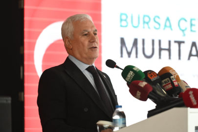 Bursa'da muhtarlarla 'Çevre Düzeni Planı' buluşması