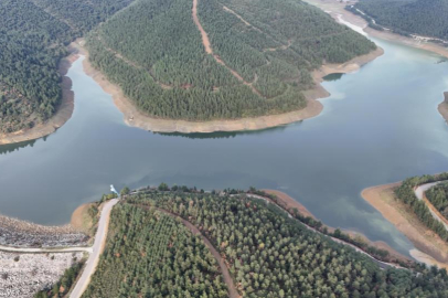 Bursa'da yağmur ve kar en çok barajlara yaradı