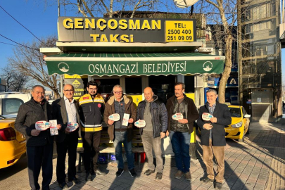 Şoförler ve otomobilciler odası ile taksi şoförlerinden fermuar sistemine destek