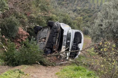 Bursa'da uçurumdan uçan araçtan burnu bile kanamadan çıktı