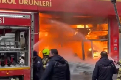 Bursa'da yağ deposunda yangın paniği!