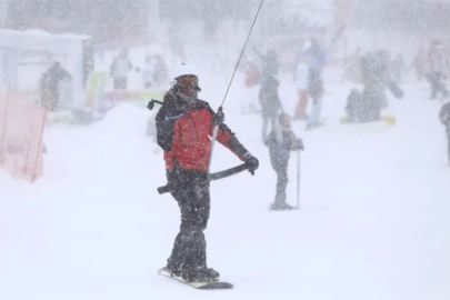 Uludağ'da son 20 yılın kar rekoru kırıldı