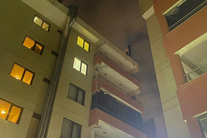 Bursa'da korkutan baca yangını: 2 bina tahliye edildi