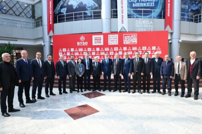Başkan Mustafa Bozbey BTSO’yu Ziyaret Etti