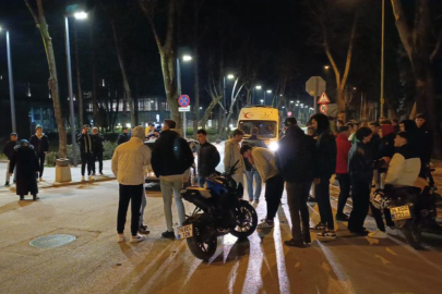 Bursa'da otomobil ile motosiklet çarpıştı: 1 yaralı
