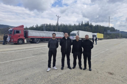 Suriye Çerkeslerine Türkiye'den 3 TIR gıda desteği