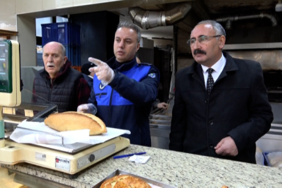 Gemlik’te Ramazan pidesine gramaj denetimi