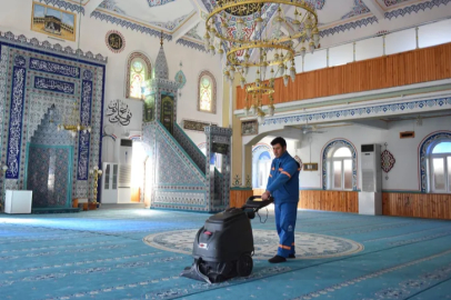 Yıldırım’da camilere ramazan temizliği