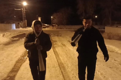 60 yıllık sahur geleneği devam ediyor