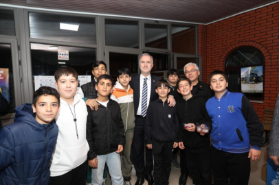 Hafız Halil İbrahim Baş, Yeniceköy Mahallesi cemaatiyle buluştu