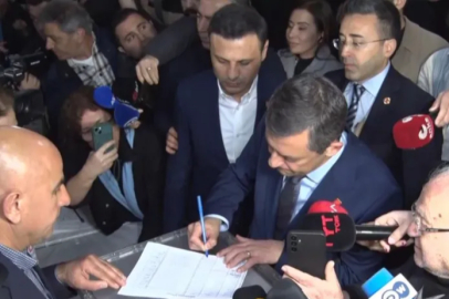 CHP Genel Başkanı Özel, ön seçimde oyunu kullandı