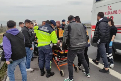 Bursa'da otobanda feci kaza