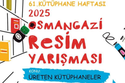 Osmangazi'den ‘Üreten Kütüphaneler’ konulu resim yarışması
