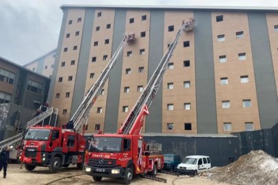 Bursa Uludağ'da otel yangını