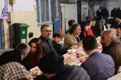 Kestel'de binlerce kişi Ramazan boyunca aynı sofrada buluştu