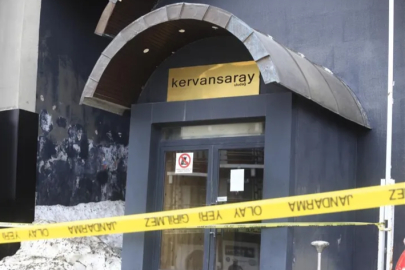 Uludağ'da yanan otel mühürlendi
