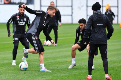 Beşiktaş'ta, Göztepe maçı hazırlıkları tamamlandı