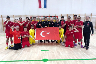 Futsal U19 Milli Takımı Hırvatistan'da tarih yazdı