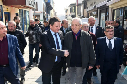 Başkan Aydın, Kayıhan Çarşısı esnafı ile buluştu