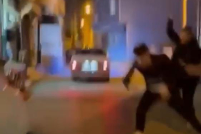 Bursa'da sözlü tartışma, boks maçına döndü