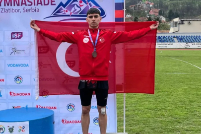 Osmangazili milli atletten dünya üçüncülüğü