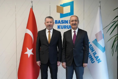 Rektör Kırışık'tan Basın İlan Kurumu Genel Müdürü Erkılınç'a Ziyaret