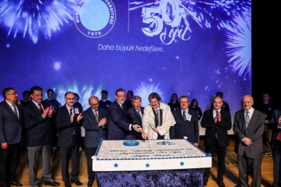 BUÜ'nün 50. kuruluş yıldönümü coşkuyla kutlandı
