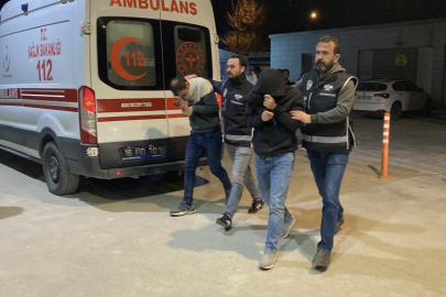 Bursa'da kuyumculara sahte altın satan şahıslar adliyeye sevk edildi