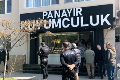 Bursa'da soymak istedikleri kuyumcuya ateş açtılar