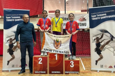 Spor tırmanışta İnegöllü sporcular derecelere uzandı
