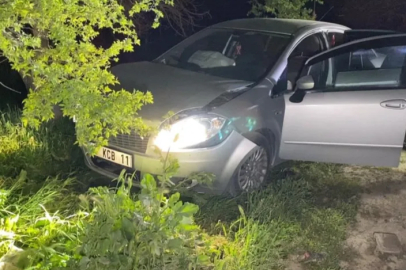 Bursa'da dur ihtarına uymayan sürücü kaza yapınca yakalandı