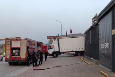 Bursa'da OSB'de korkutan yangın