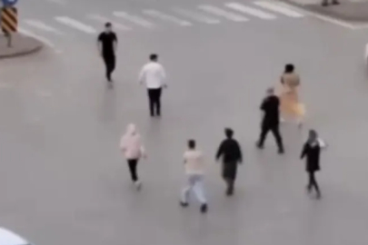 Bursa'da trafikte kavga...O anlar kamerada