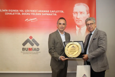 BUMİAD KOSGEB Müdürü Güngör’ü ağırladı