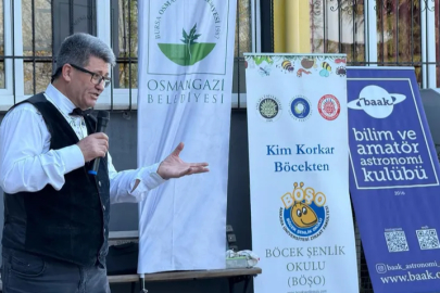 Osmangazi'de ‘Böcek Bilim’ buluşması yapıldı