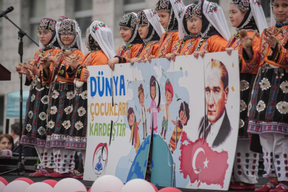 Bursa'da 23 Nisan coşkusu