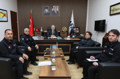 Vali Ayyıldız'dan AFAD'a ziyaret