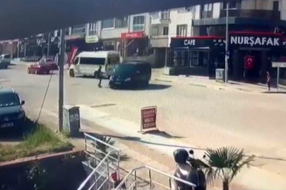 Bursa'da sürücüsüz araç harekete geçti, facia böyle teğet geçti