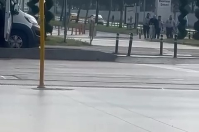 Otobüs terminalinde silah paniği