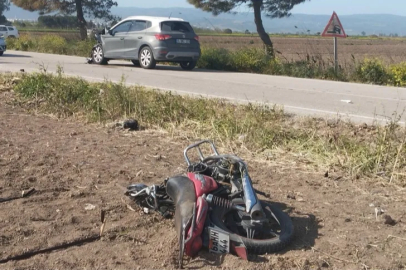 Bursa'da motosiklet ile otomobil çarpıştı: 1 ölü