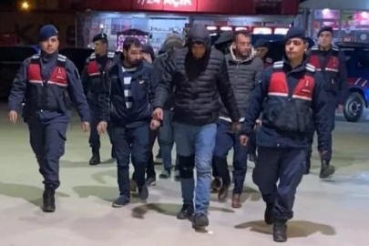 Bursa'da uyuşturucu partisine jandarma baskını: 8 gözaltı