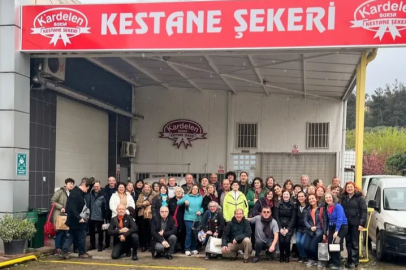 Bursalı öğrenciler coğrafi işaretli kestane şekerini inceledi