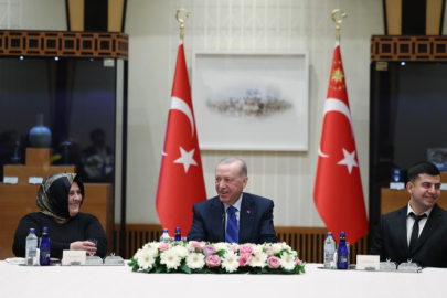 Cumhurbaşkanı Erdoğan işçilerle bir araya geldi