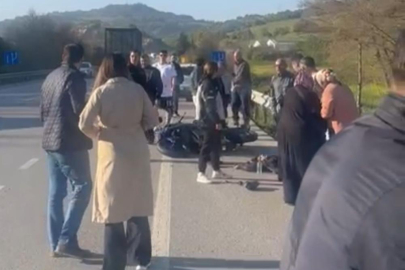 Yenişehir'de kontrolden çıkan motosiklet devrildi: 1 ölü, 1 yaralı