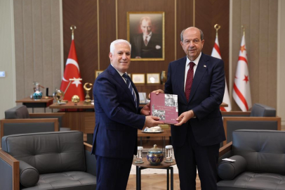 Başkan Bozbey’den KKTC Cumhurbaşkanı Tatar’a ziyaret
