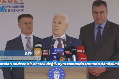 Bursalı çiftçiler sulama borularına kavuştu!