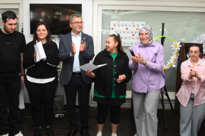 Osmangazi'de engelli bireyler ve anneleri inin anlamlı kutlama