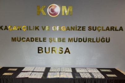 Bursa’da tarihi eser operasyonu...Polisler bile gözlerine inanamadı