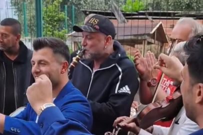 Hüsnü Şenlendirici İznik'te arkadaşının düğününe katıldı