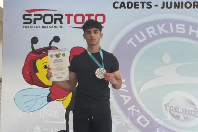 Mudanyalı genç sporcu dünya ikincisi oldu